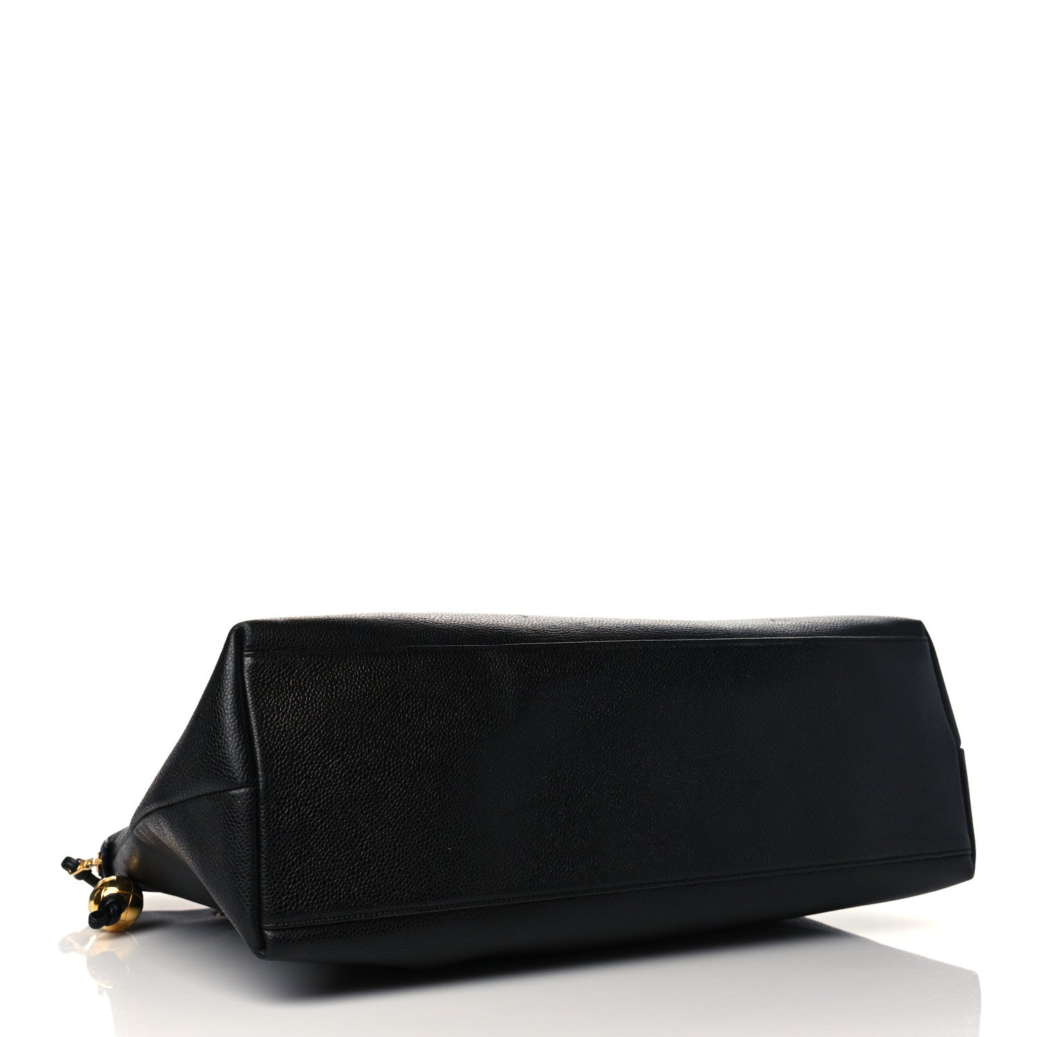 Chanel Caviar CC Shopper Tote Black 4 of 8