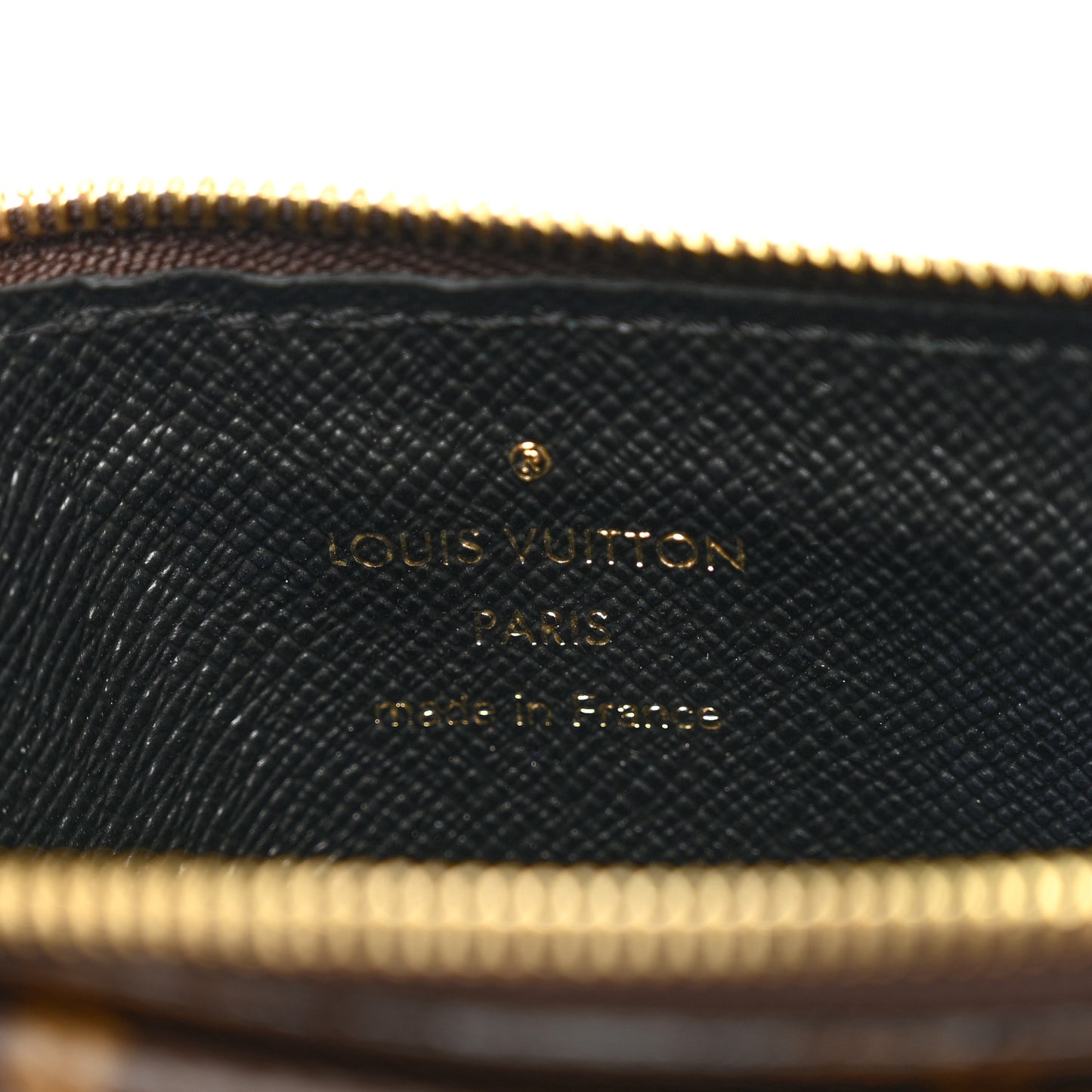 Monogram Recto Verso Card Holder Black