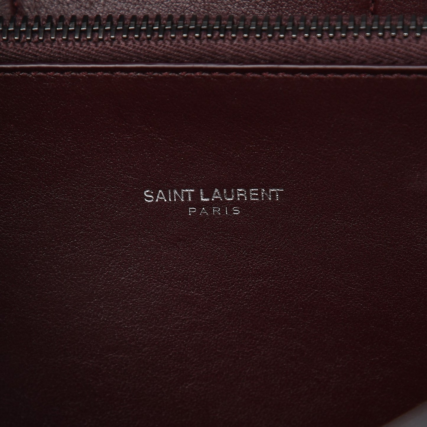 Grained Calfskin Small Classic Sac De Jour Bordeaux