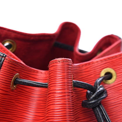 Louis Vuitton Epi Petit Noe Red Black 12 of 21