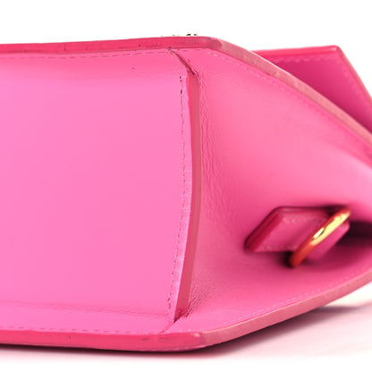 Jacquemus Smooth Calfskin Le Chiquito Noeud Neon Pink 9 of 9