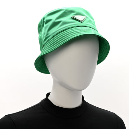 Prada Re-Nylon Triangle Womens Bucket Hat S Menta 2 of 10