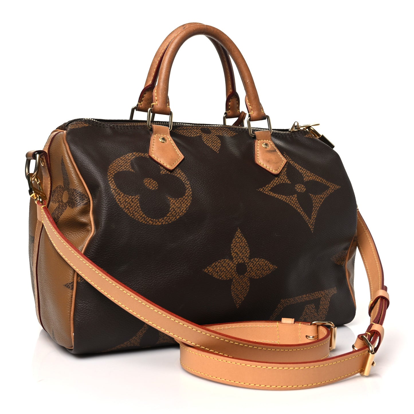 Reverse Monogram Giant Speedy Bandouliere 30