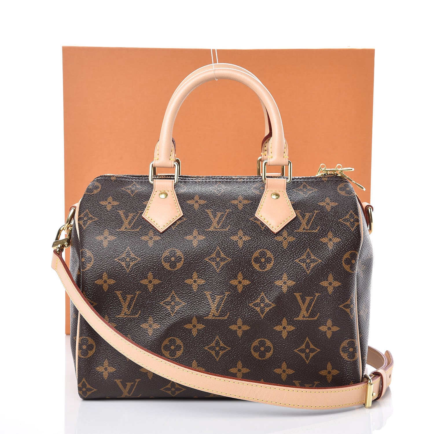 Louis Vuitton Monogram Speedy Bandouliere 25 11 of 11