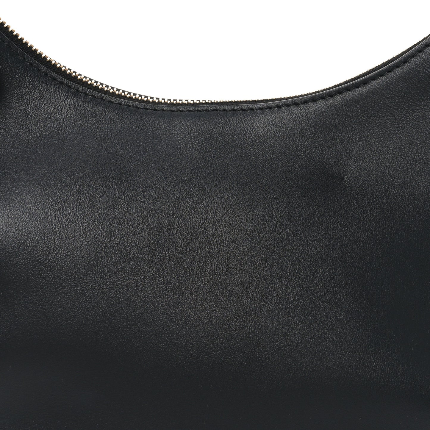Vitello Grace Matte Small Fendigraphy Hobo Bag Black