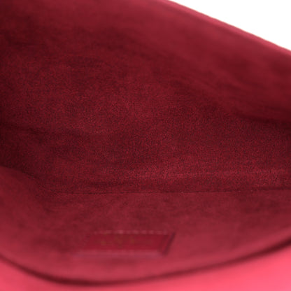 Louis Vuitton Monogram Pochette Felicie Chain Wallet Fuchsia 6 of 10