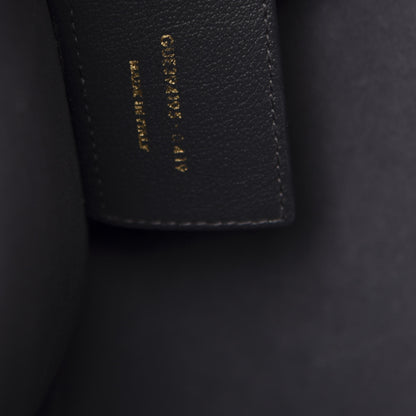 Saint Laurent Calfskin Large Shopping Tote Asphalt 8 of 13