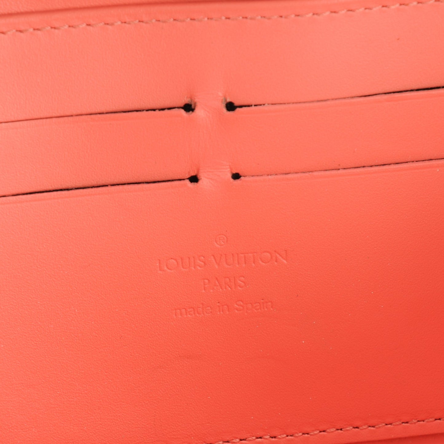 Vernis Zippy Wallet Rose Litchi