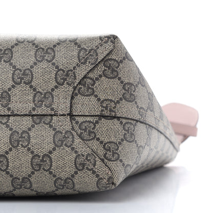 Gucci Textured Calfskin Monogram Small Reversible GG Tote Dark Cipria 13 of 15
