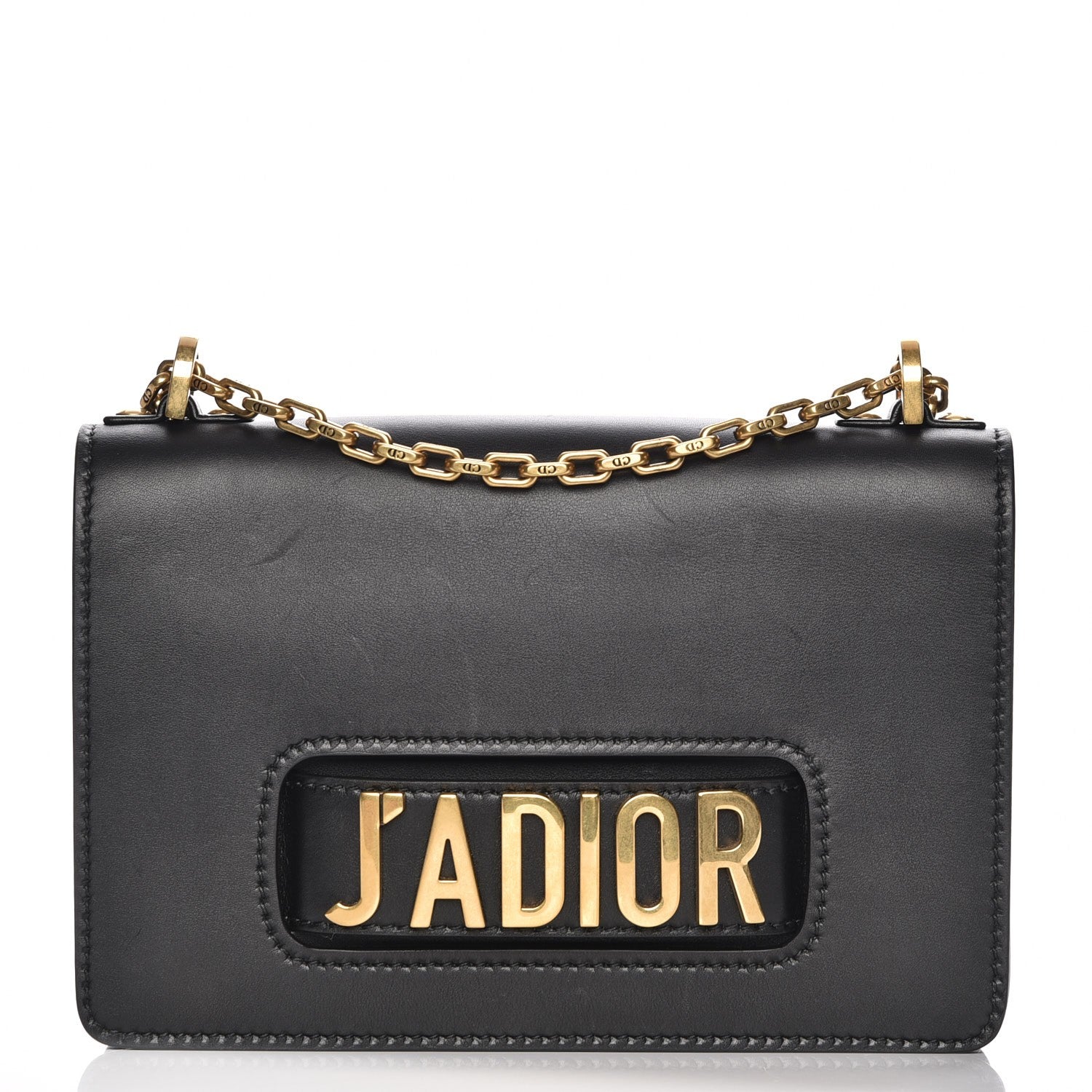 Christian Dior Calfskin J'Adior Chain Flap Bag Black 1 of 8