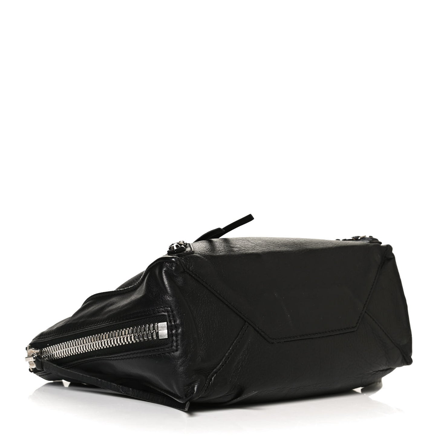 Calfskin Papier Mini A4 Tote Black