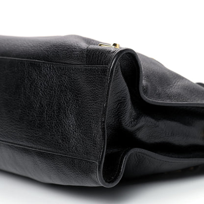 Balenciaga Chevre Gold Metallic Edge Hardware City Black 9 of 10