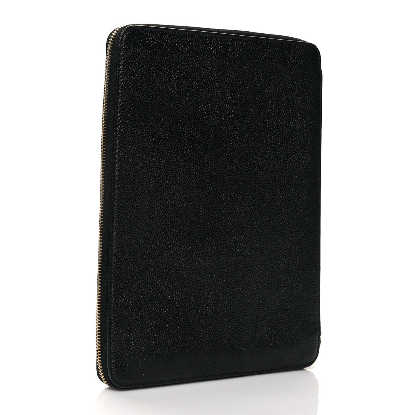 Caviar CC Zip Around Notebook Agenda Cover Black