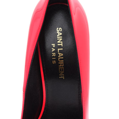 Saint Laurent Patent Calfskin Kiki 85 Pumps 36.5 Fuxia Fluo 6 of 9