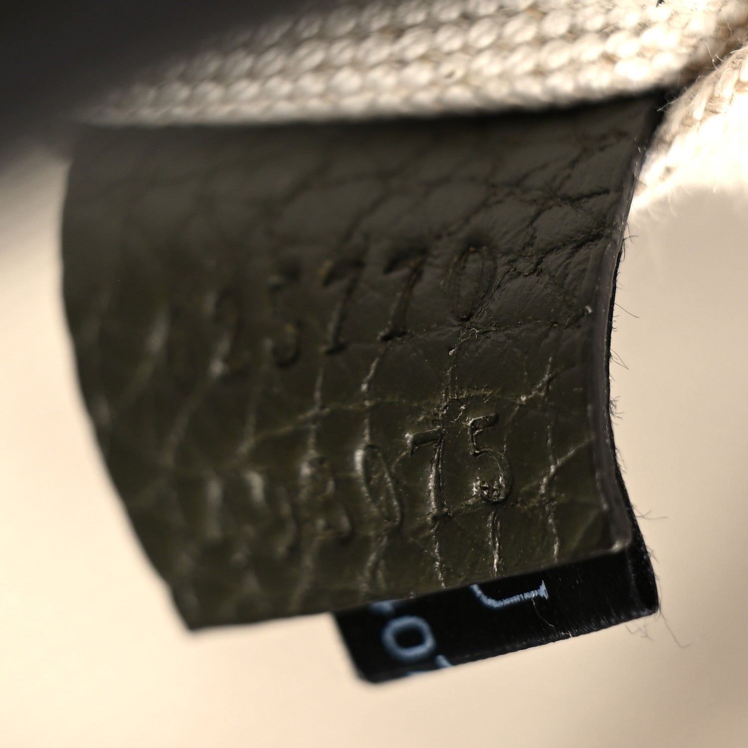 Gucci Piuma Calfskin Jumbo GG Embossed Double Buckle Backpack Vintage Olive 7 of 10