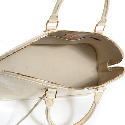 Louis Vuitton Vernis Alma GM Blanc Corail 5 of 7