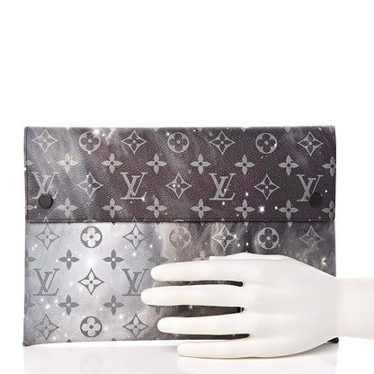 Louis Vuitton Monogram Galaxy Pochette Alpha Triple 2 of 7