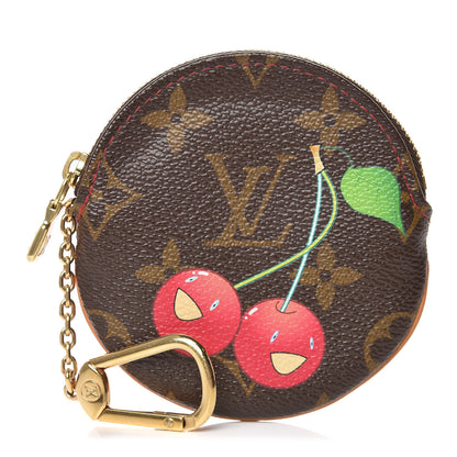 Louis Vuitton Monogram Cerises Round Coin Purse 1 of 8