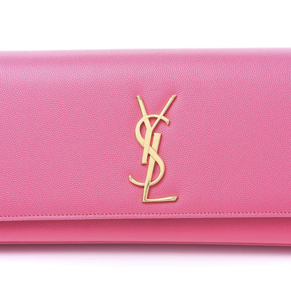 Saint Laurent Grain De Poudre Classic Monogram Cassandre Clutch Lipstick Fuchsia 8 of 8