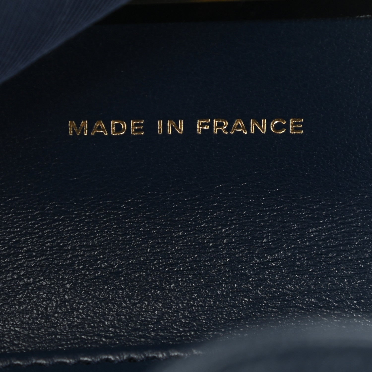 Chanel Caviar Quilted Compact Flap Wallet Navy 7 of 12