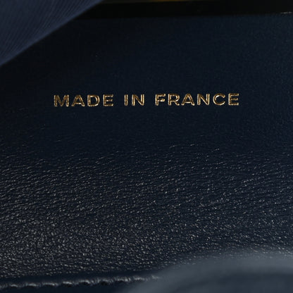 Chanel Caviar Quilted Compact Flap Wallet Navy 7 of 12