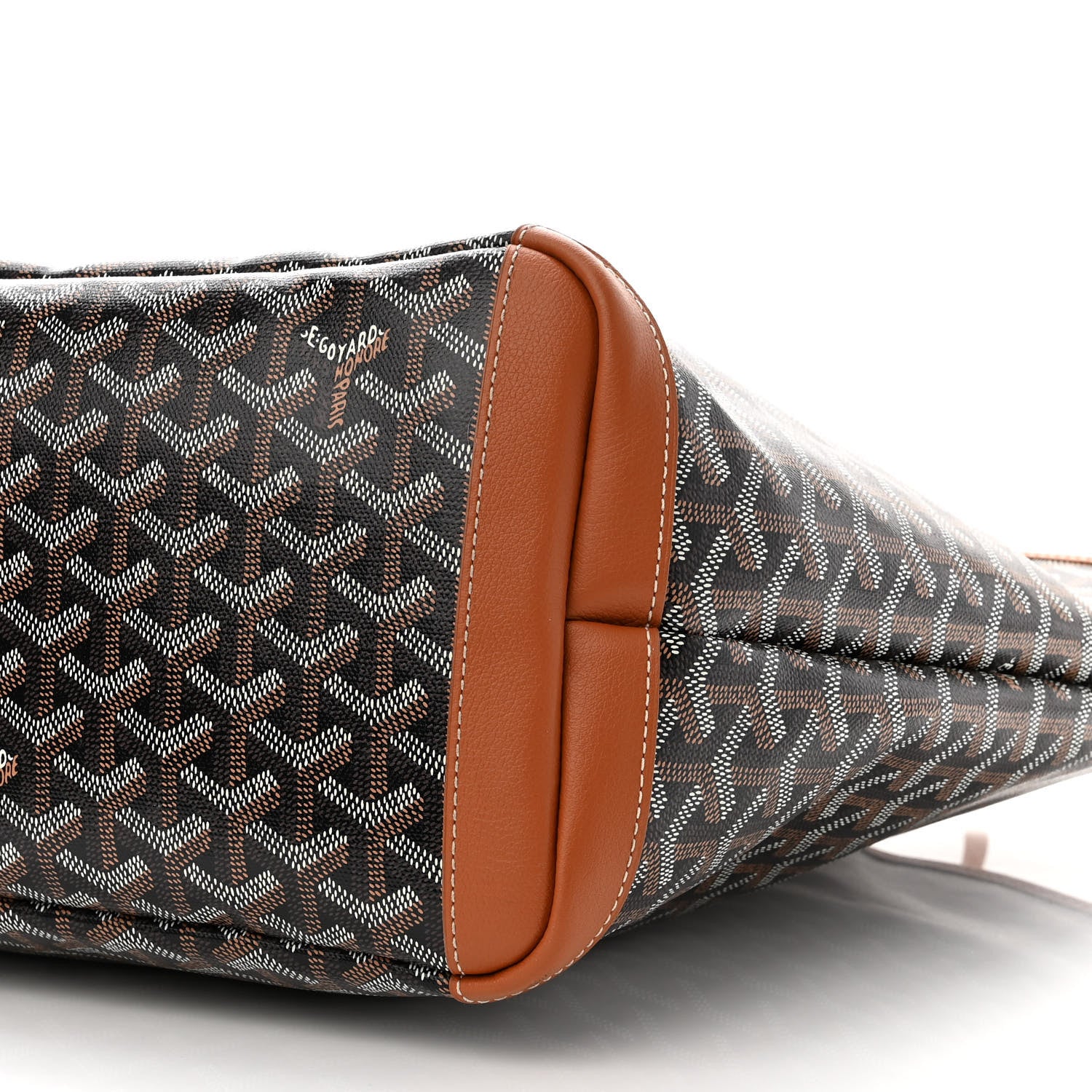 Goyard Goyardine Artois MM Black Gold 10 of 10