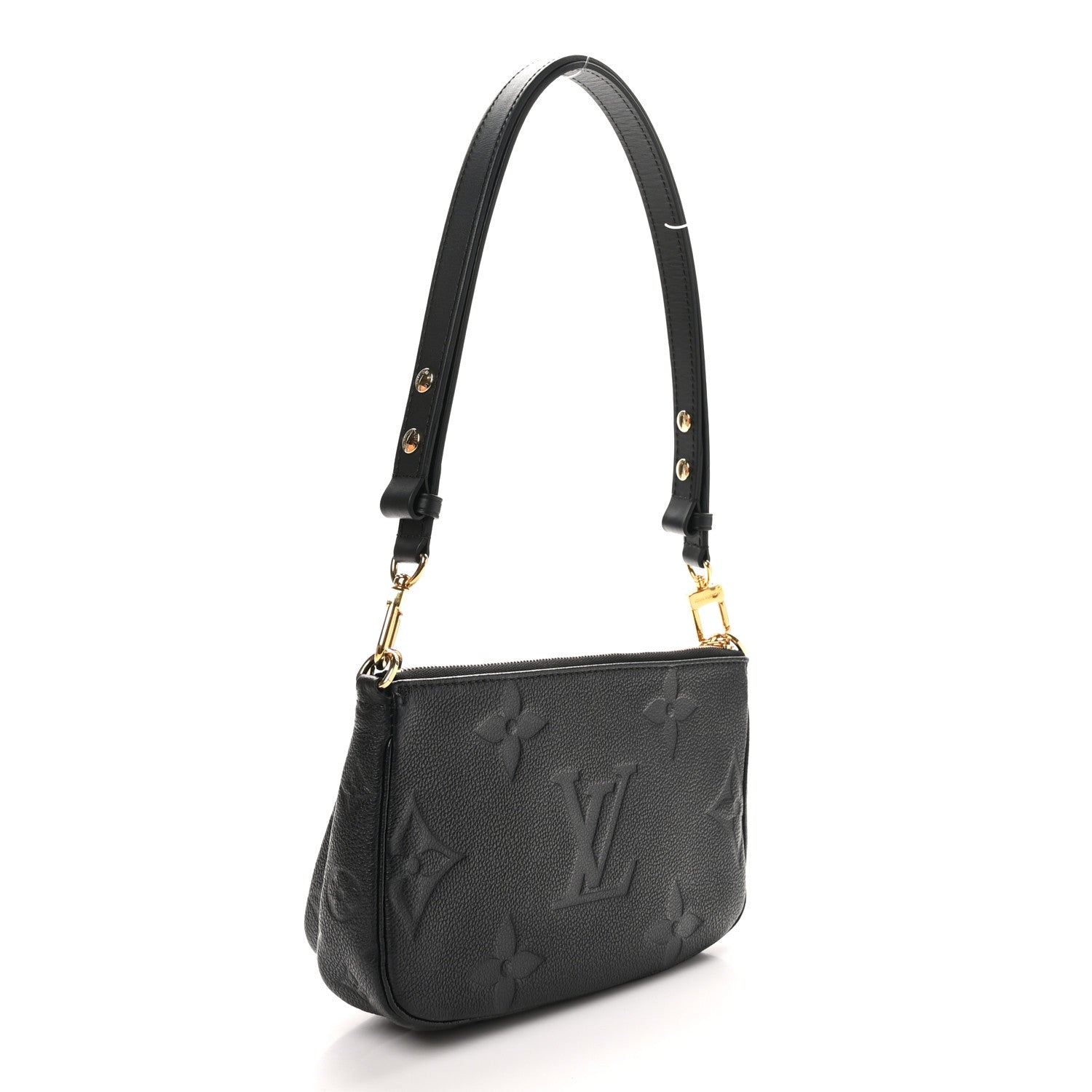 Louis Vuitton Empreinte Monogram Giant Multi Pochette Accessories Black 3 of 11