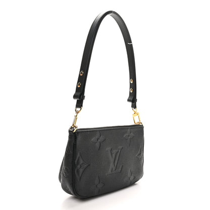 Louis Vuitton Empreinte Monogram Giant Multi Pochette Accessories Black 3 of 11