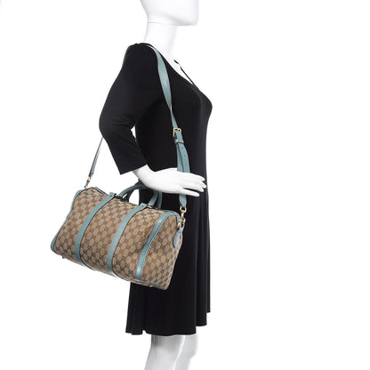 Gucci Monogram Medium Joy Boston Teal 2 of 25
