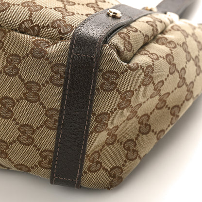 Gucci Monogram Medium Abbey Shoulder Bag Dark Brown 9 of 10