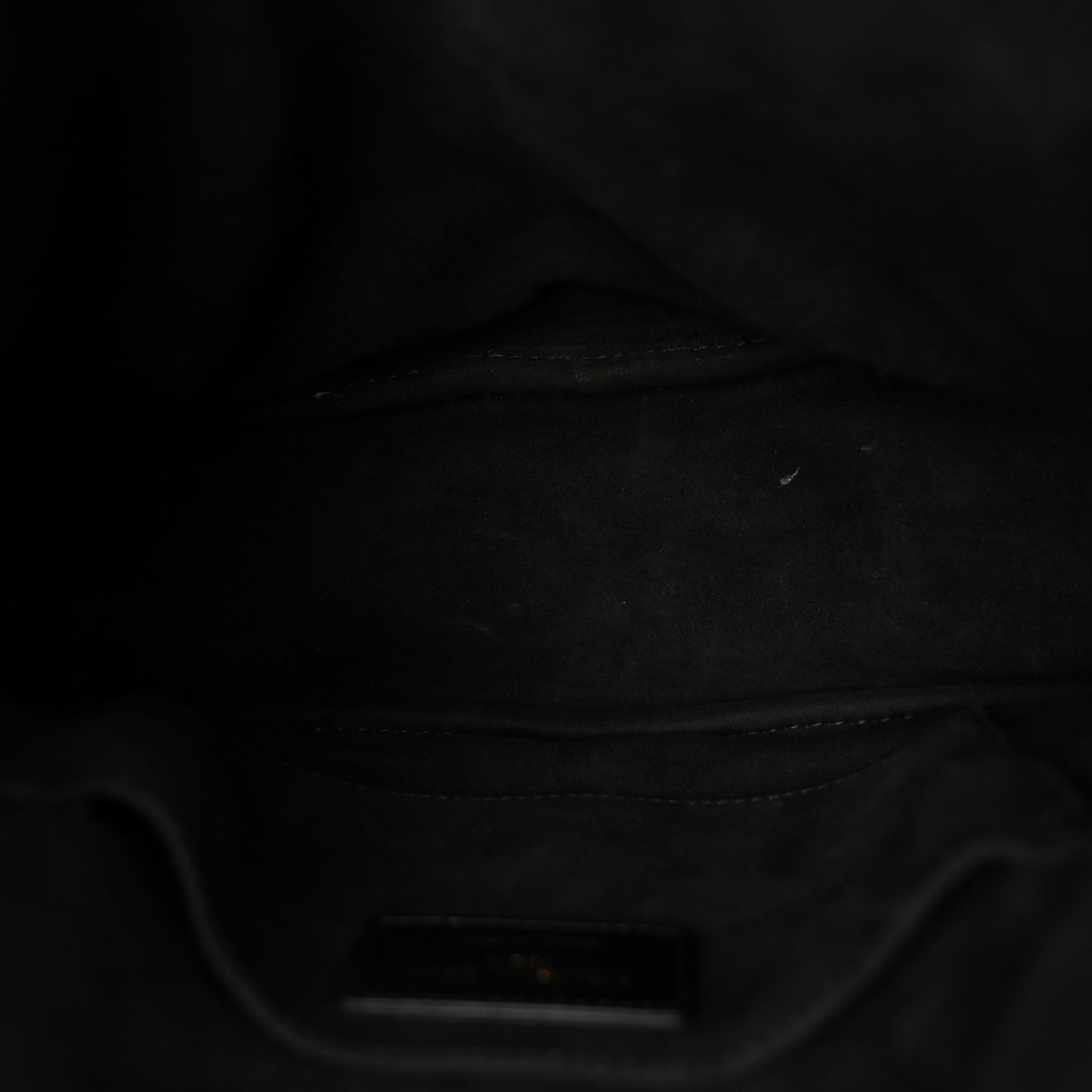 Lambskin Cannage Medium Dior Vibe Hobo Bag Black