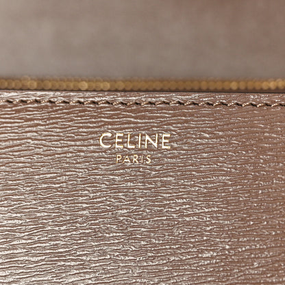 Celine Liege Calfskin Medium Classic Box Flap Bag Glazed Nut 6 of 9