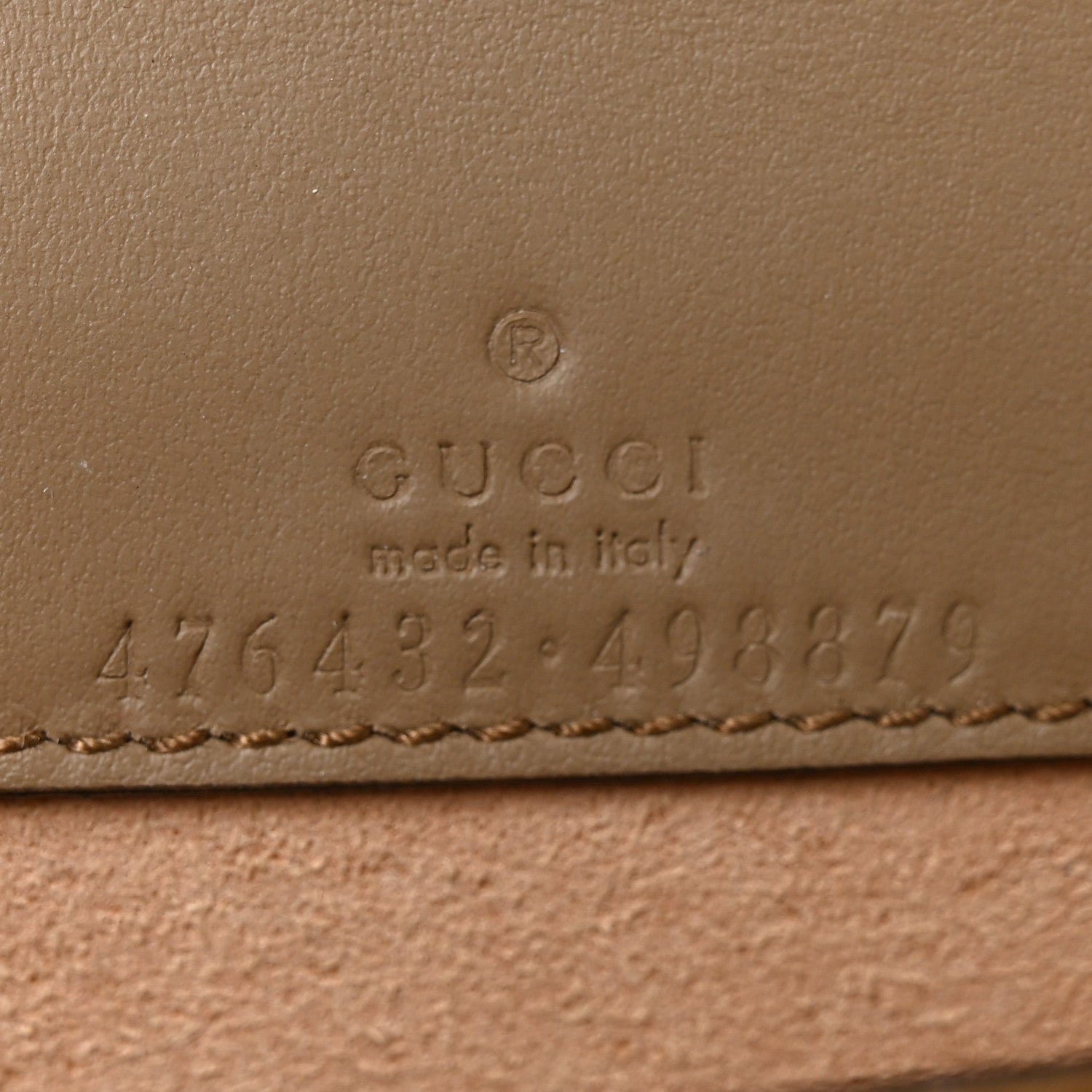 Gucci GG Supreme Monogram Super Mini Dionysus Shoulder Bag Taupe 6 of 10