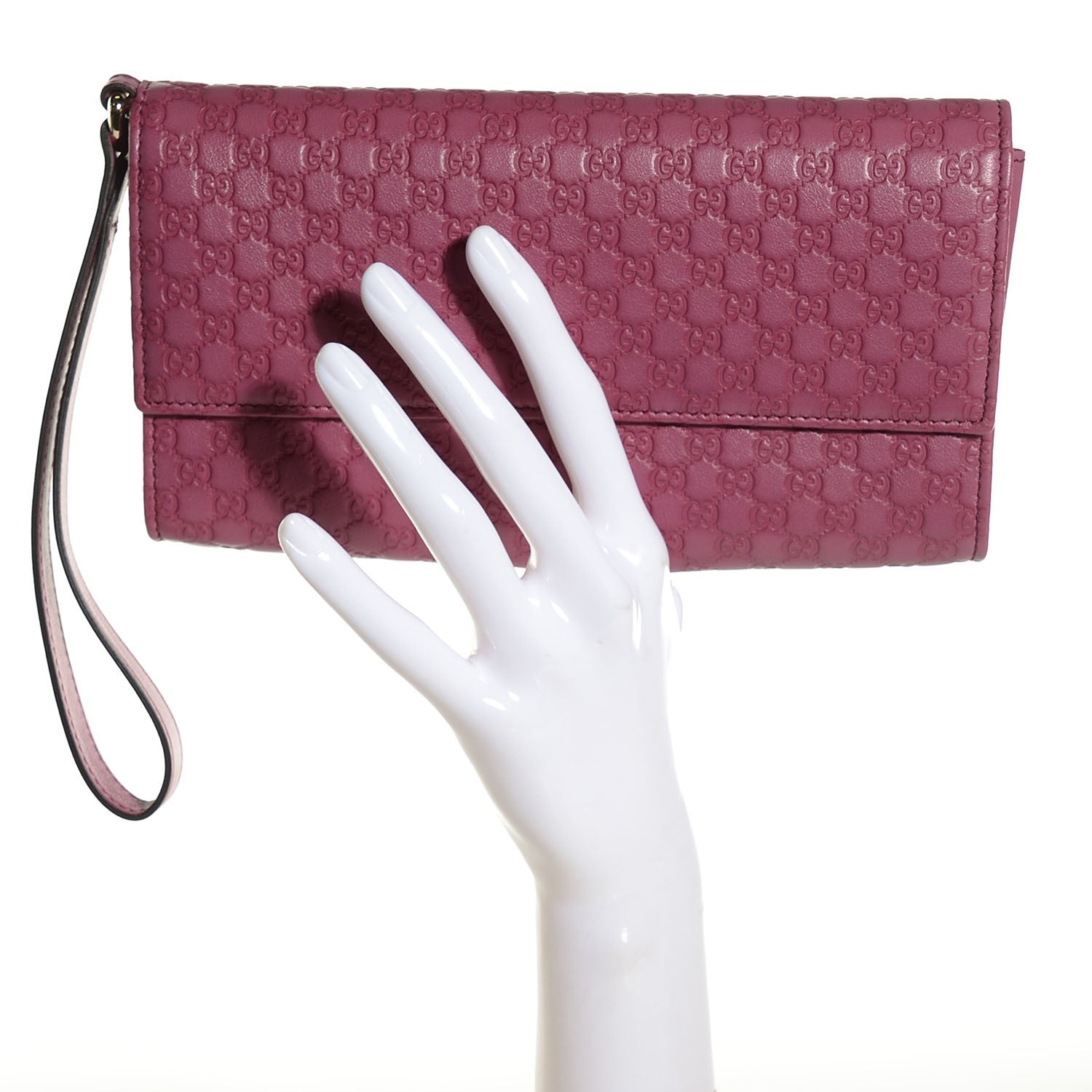 Gucci Microguccissima Travel Document Case Pink 2 of 8