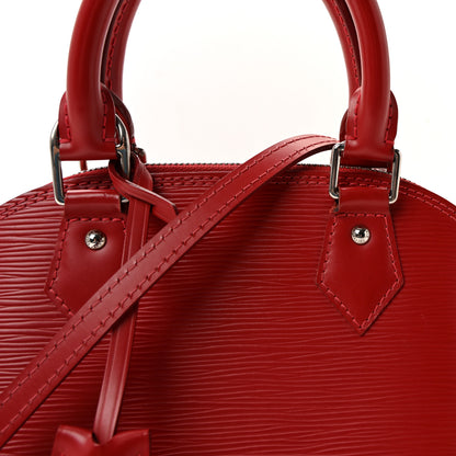 Louis Vuitton Epi Alma BB Carmine 7 of 9