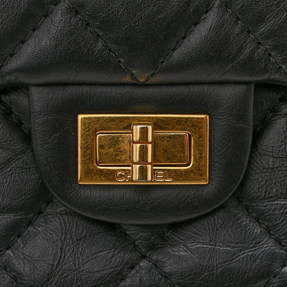 Chanel Aged Calfskin Quilted 2.55 Reissue 226 Flap Black 11 of 13