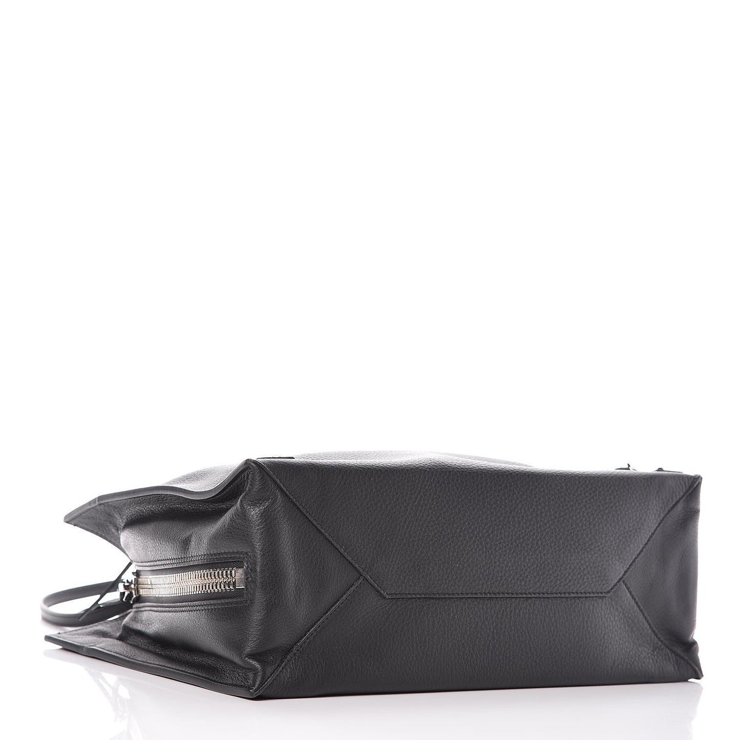 Veau Papier B4 Zip Around Tote Black