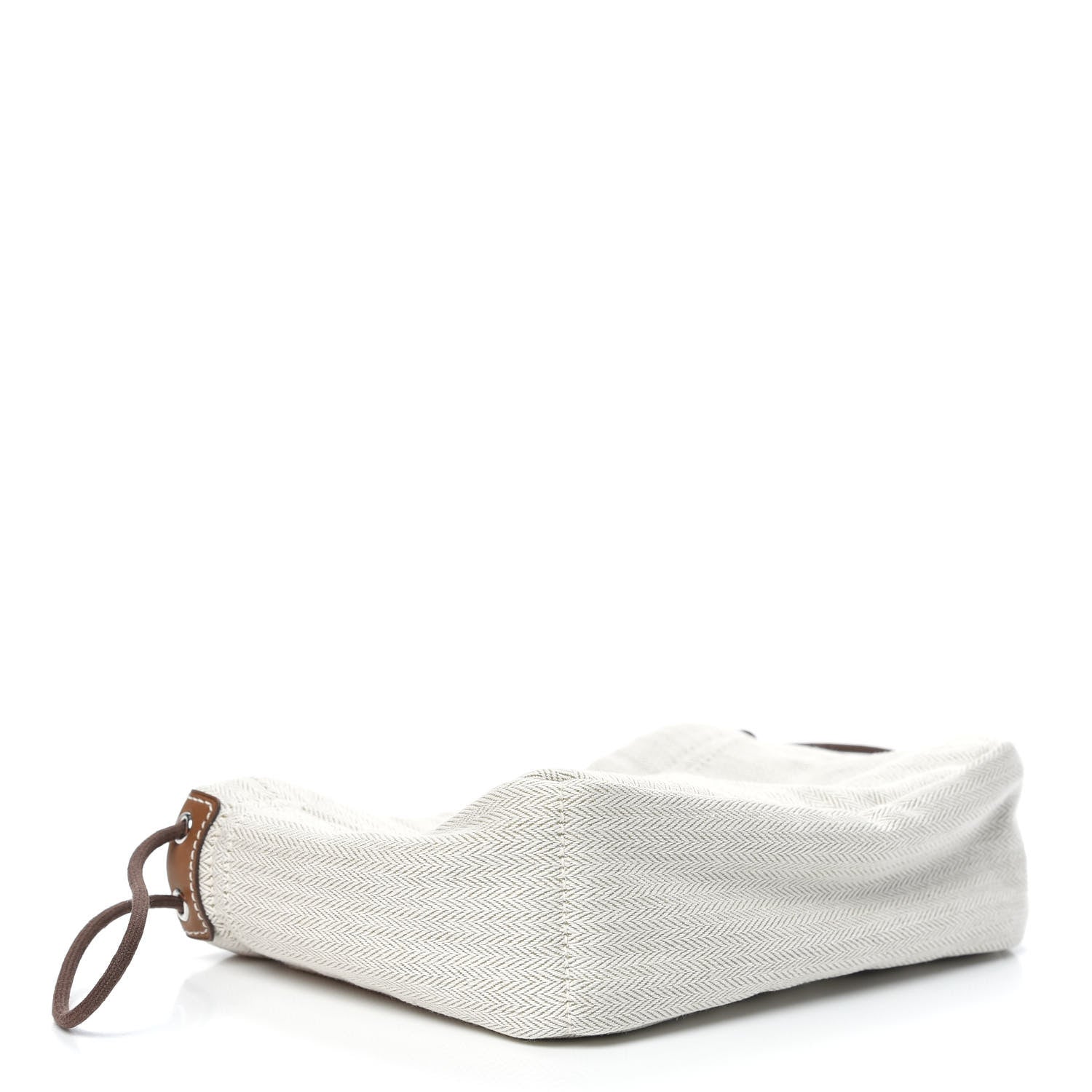 Hermes Canvas Barenia Fourbi 20 PM Pouch Naturel Fauve 4 of 10