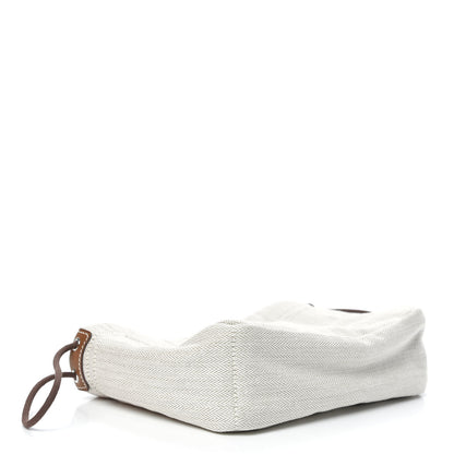 Hermes Canvas Barenia Fourbi 20 PM Pouch Naturel Fauve 4 of 10