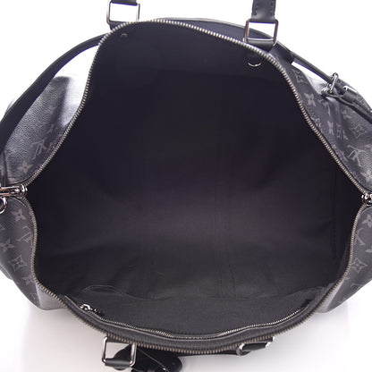 Louis Vuitton Monogram Eclipse Keepall Bandouliere 55 5 of 10