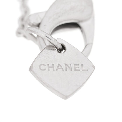 Chanel 18K White Gold Diamond Coco Crush Station Bracelet 6 of 6