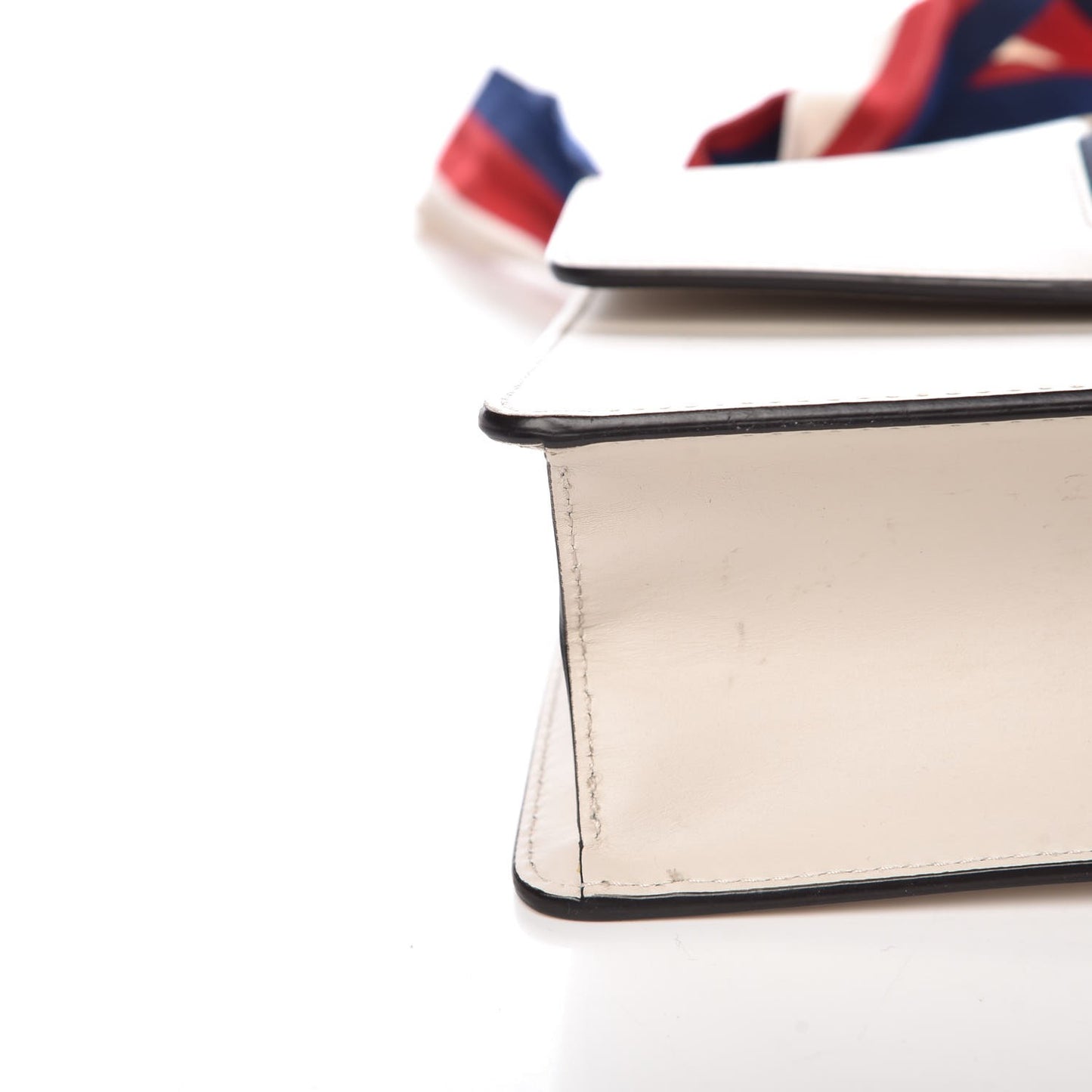 Calfskin Small Sylvie Shoulder Bag Off White