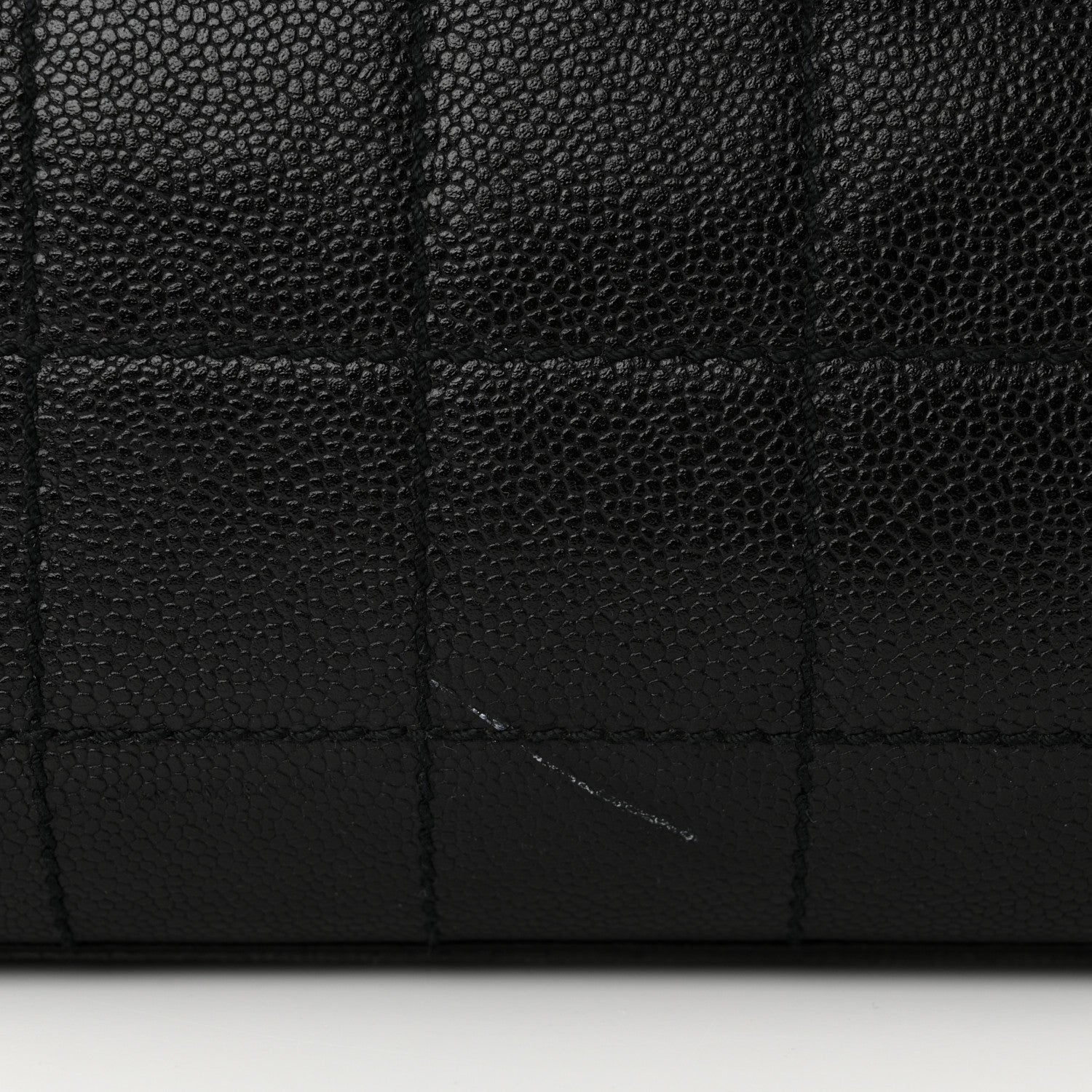 Chanel Caviar Stitched Chocolate Bar Shopping Black 18 of 21