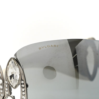 Bulgari BVLGARI Crystal Sunglasses 6017-B Grey White 5 of 5