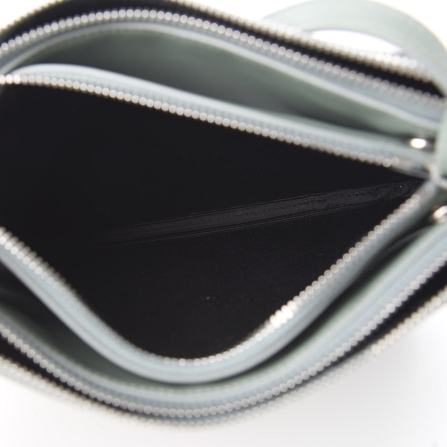 Lambskin Small Trio Crossbody Bag Celadon