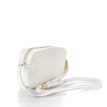Versace Calfskin Palazzo Camera Bag White 3 of 7