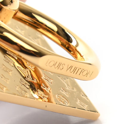 Louis Vuitton Nanogram Phone Ring Holder Gold 3 of 5