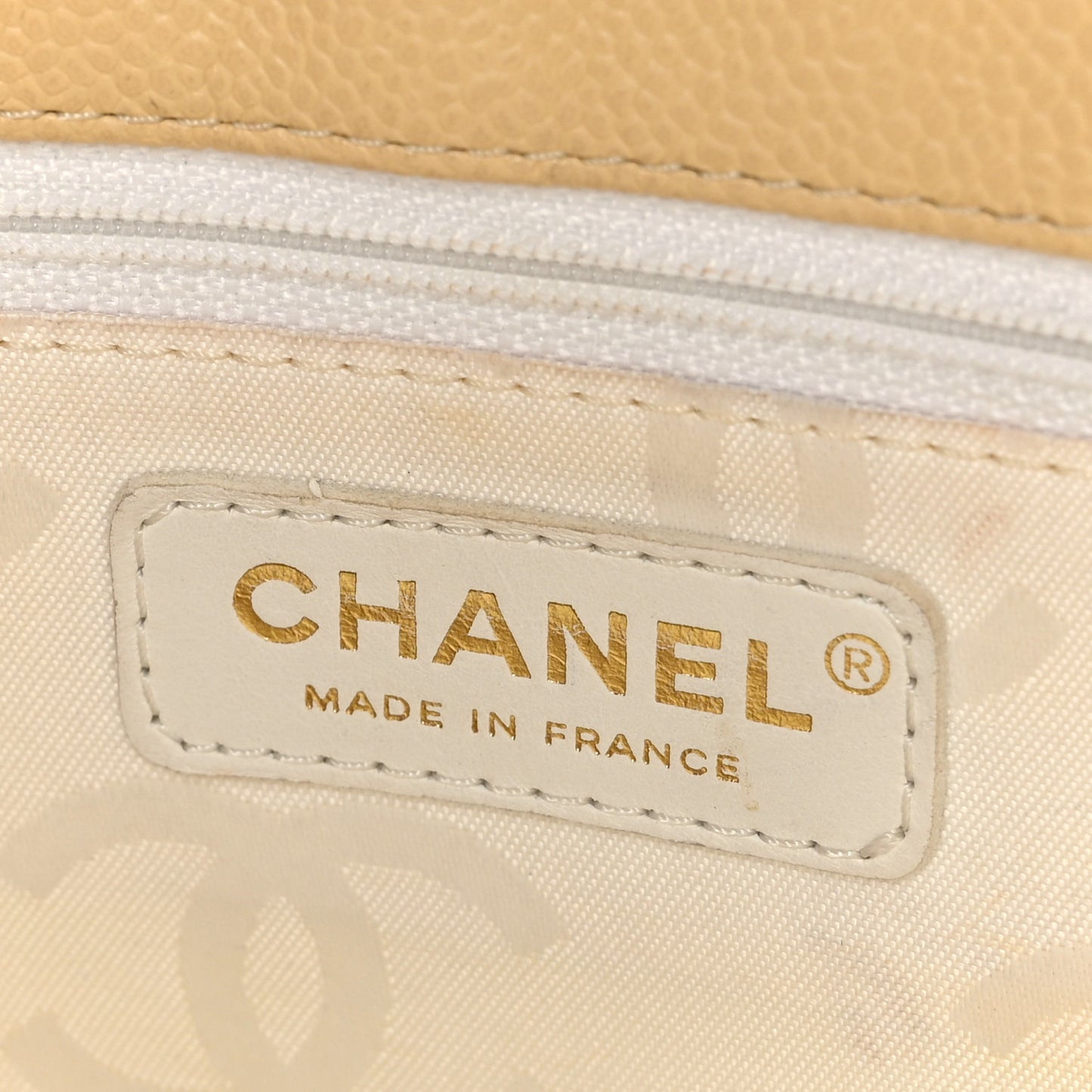 Caviar CC Tote Beige Clair