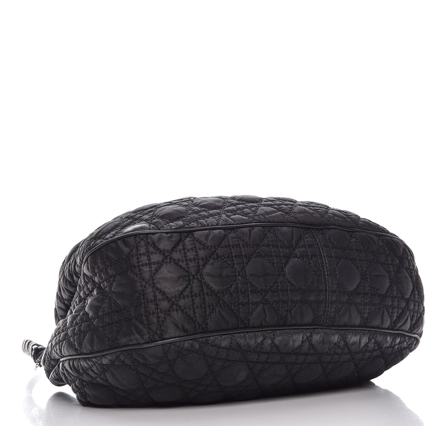 Satin Cannage Charming Hobo Black