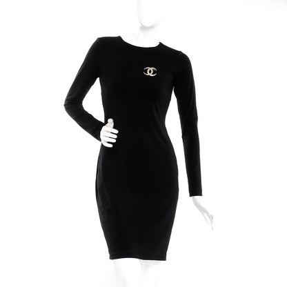 Chanel Baguette Crystal Dubai CC Brooch Gold 2 of 5